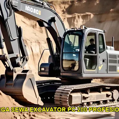 Mengetahui harga sewa excavator pc 200 di Klaten